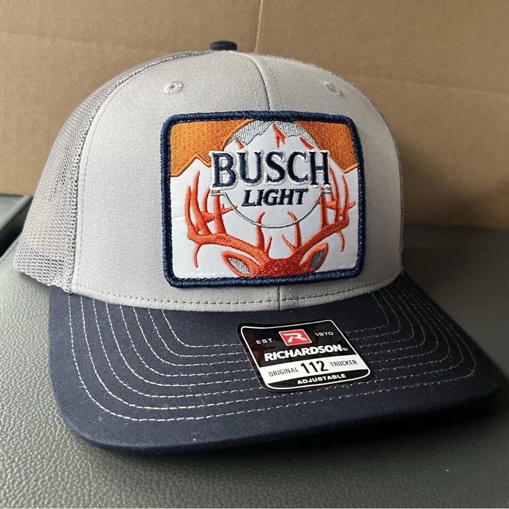 Busch Light Deer Hunting Richardson 112 SnapBack Trucker Hat